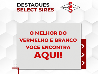 Destaques SELECT SIRES - Holandês Vermelho e Branco