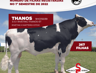 Thanos obtém o maior número de registro de filhas no primeiro semestre de 2022.