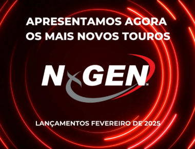 OS NOVOS TOUROS NXGEN DE FEVEREIRO JÁ ESTÃO DISPONÍVEIS!